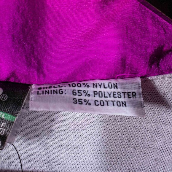 Prince Crest Color Block Windbreaker Zip Jacket Large VTG 90s Tennis Sports - Picture 10 of 10